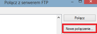 Przycisk nowego połączenia FTP w TotalCommander